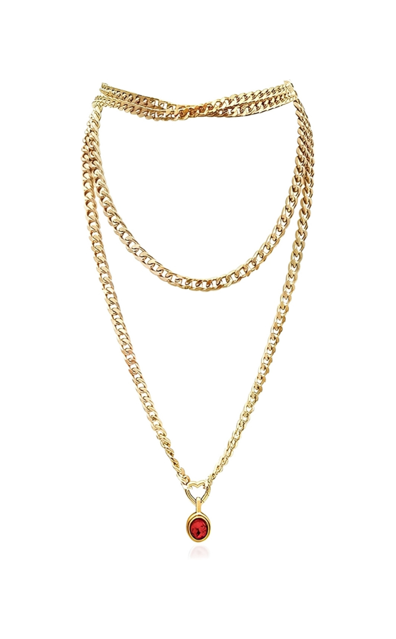 LoveChains™ - Crystal Charm Loop Choker