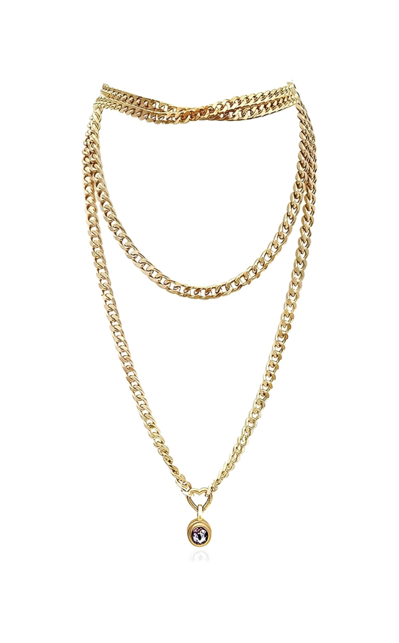 LoveChains™ - Crystal Charm Loop Choker