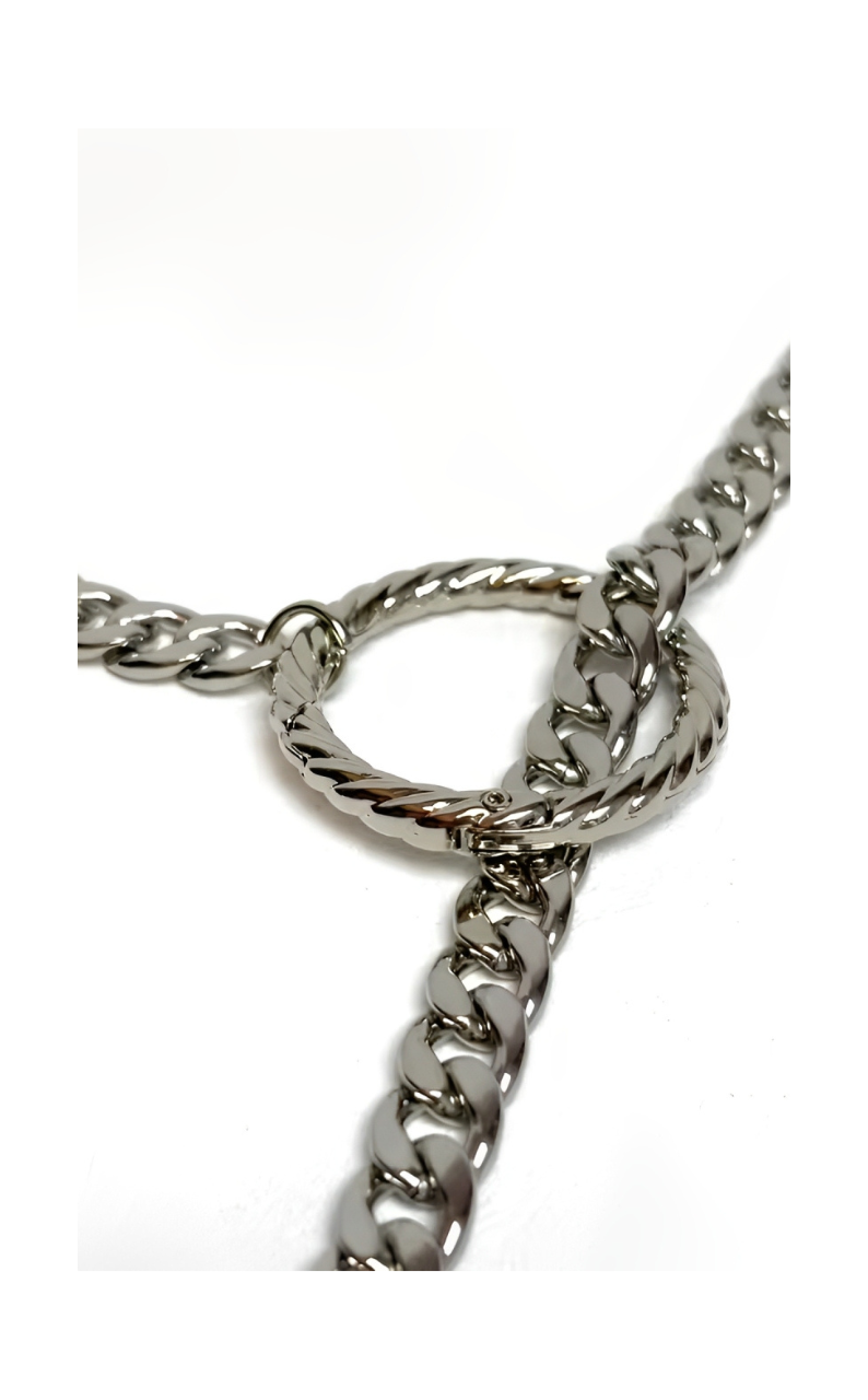 LoveChains™ - Crystal Lock & Key Slip Chain