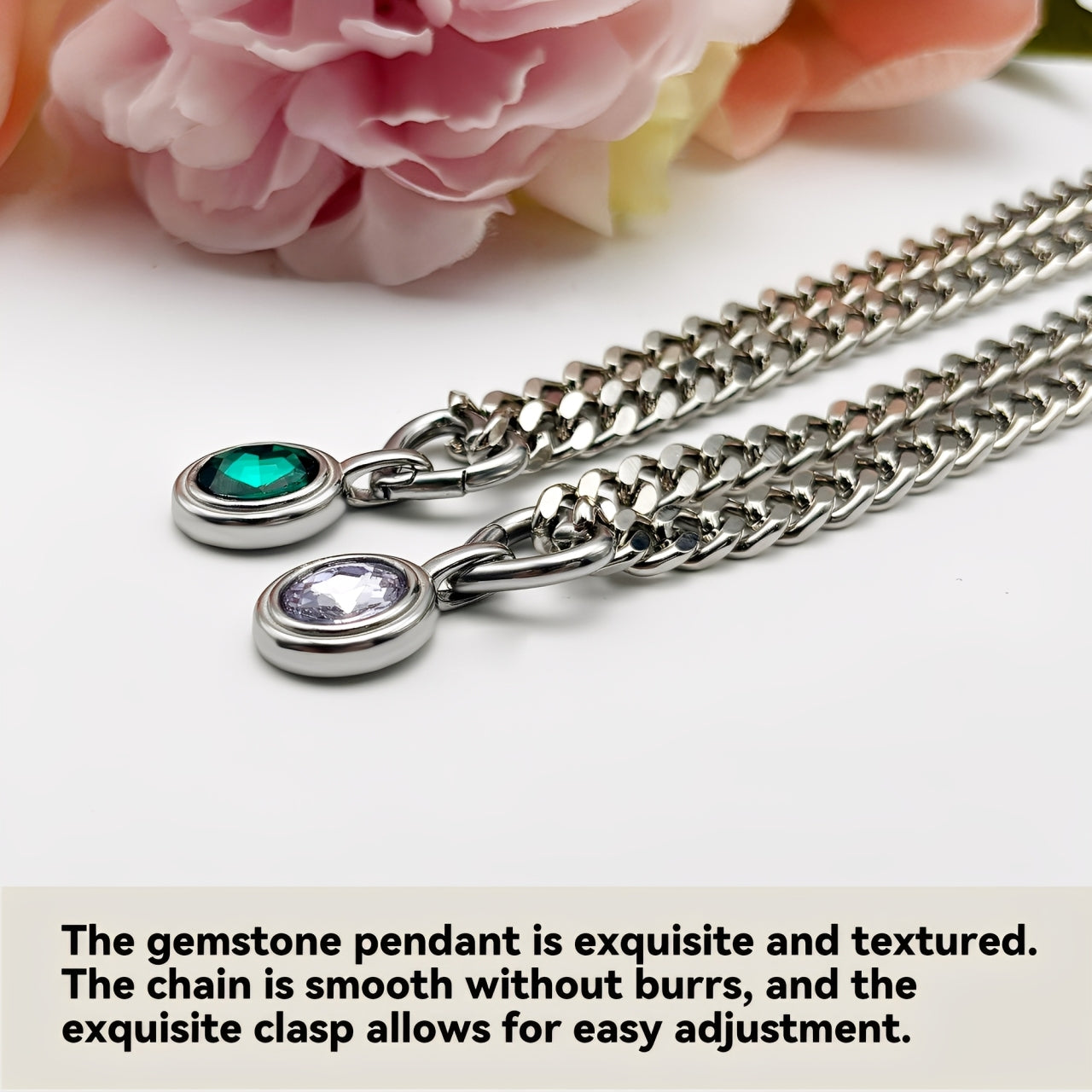 LoveChains™ - Crystal Charm Loop Choker