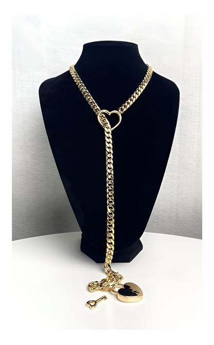 LoveChains™ - Lock & Key Slip Chain