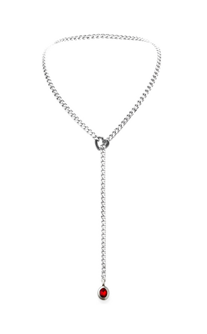 LoveChains™ - Crystal Charm Slip Chain Choker