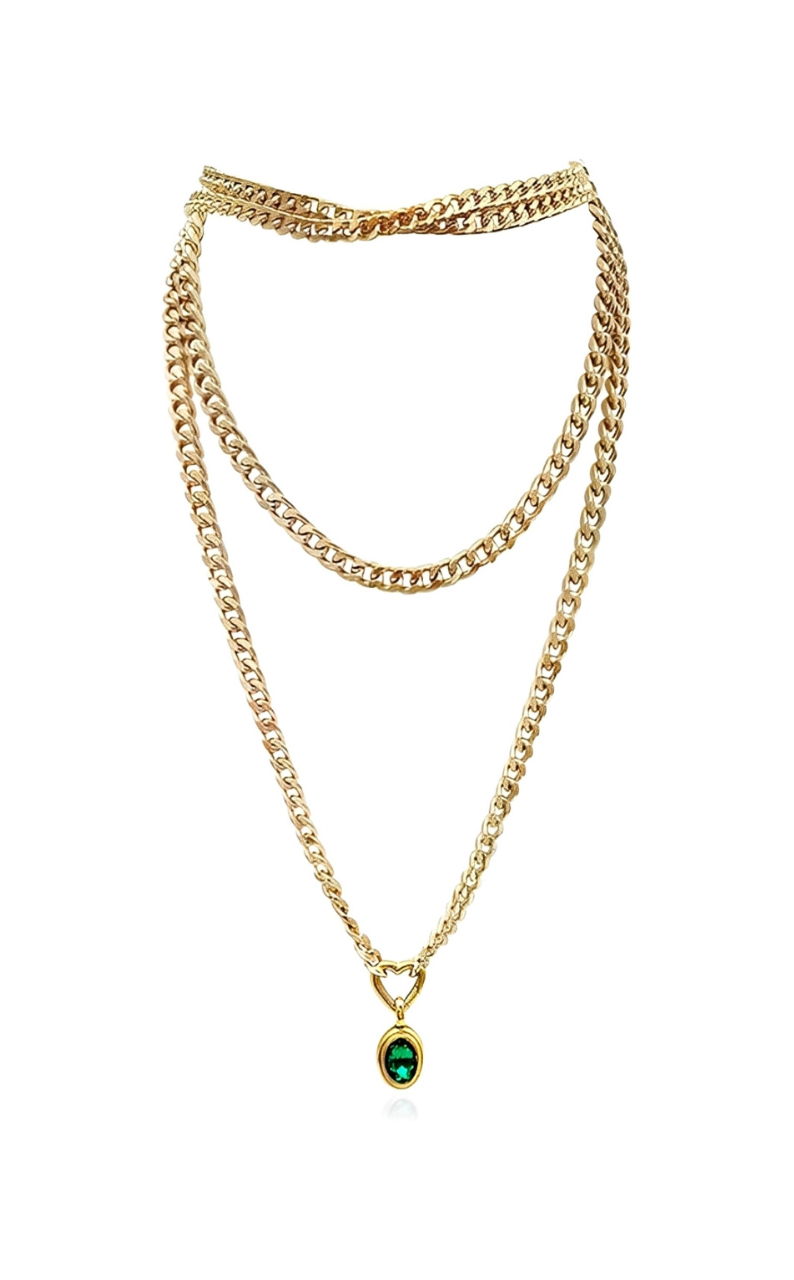 LoveChains™ - Crystal Charm Loop Choker
