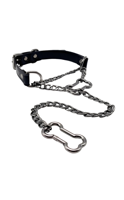 LoveChains™ - Bone Slip Chain Leather Choker Collar