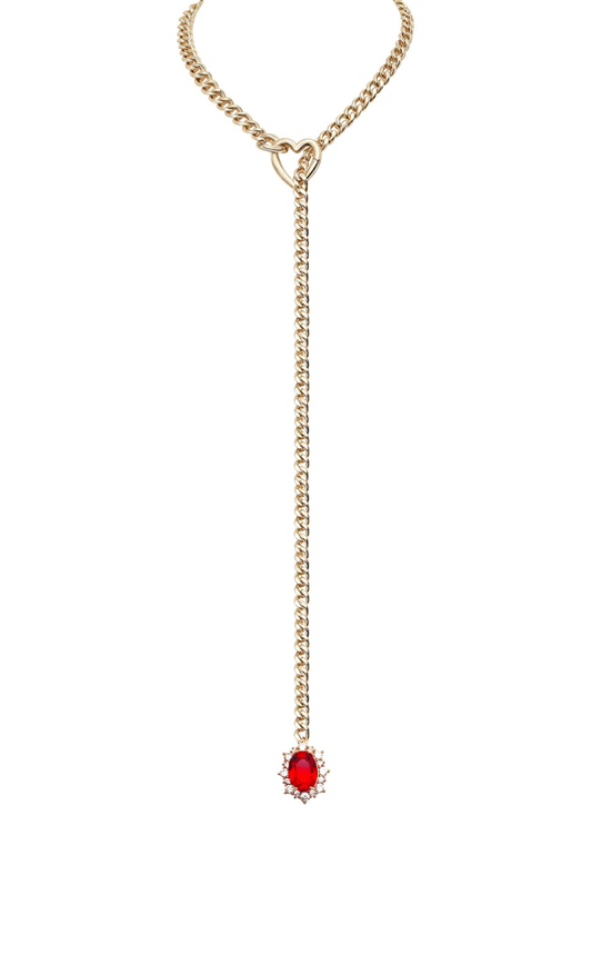 LoveChains™ - Gemstone Charm Slip Chain Choker