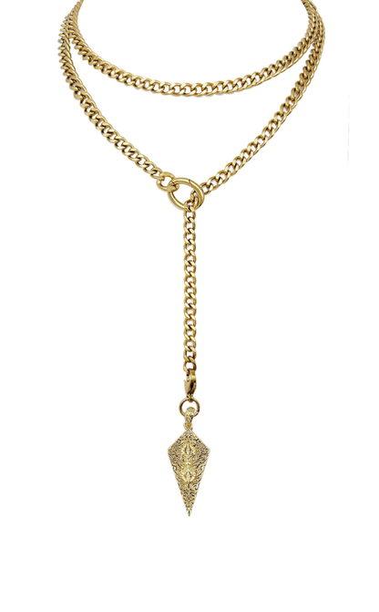 LoveChains™ - Knight’s Shield Loop Choker