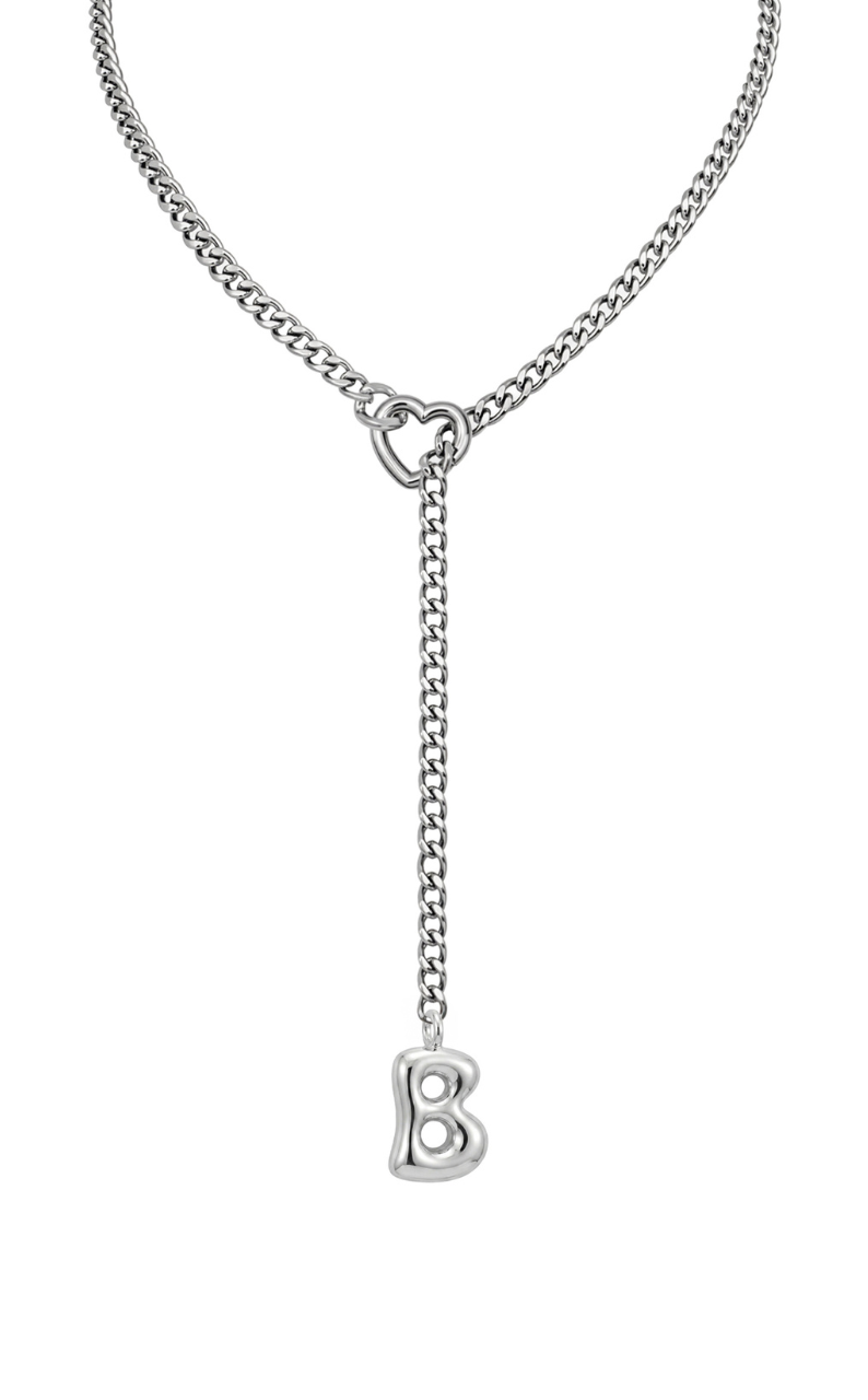 LoveChains™ - Initial Charm Slip Chain Choker