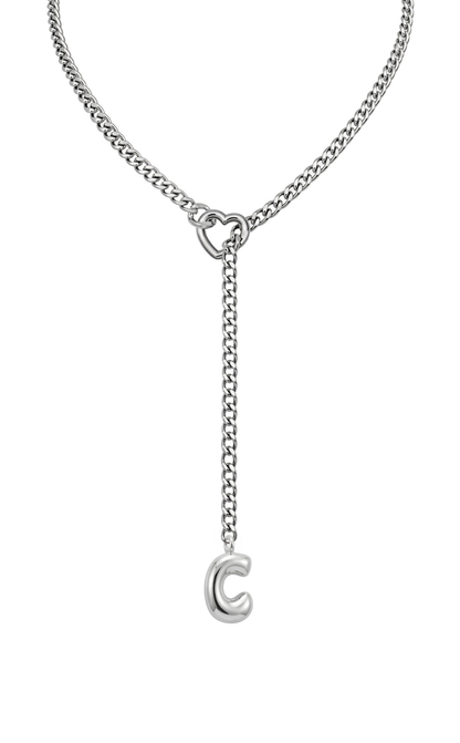 LoveChains™ - Initial Charm Slip Chain Choker