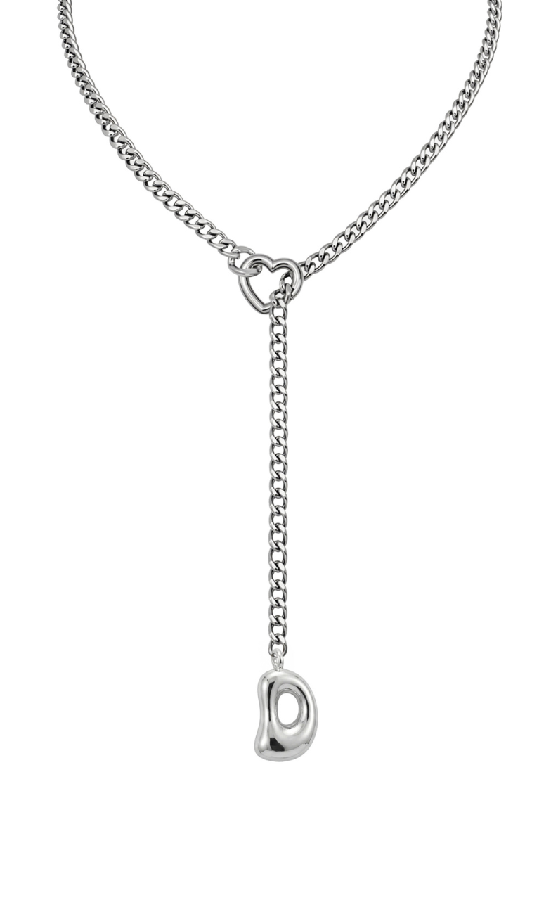 LoveChains™ - Initial Charm Slip Chain Choker