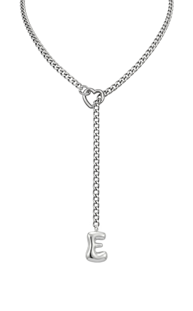 LoveChains™ - Initial Charm Slip Chain Choker
