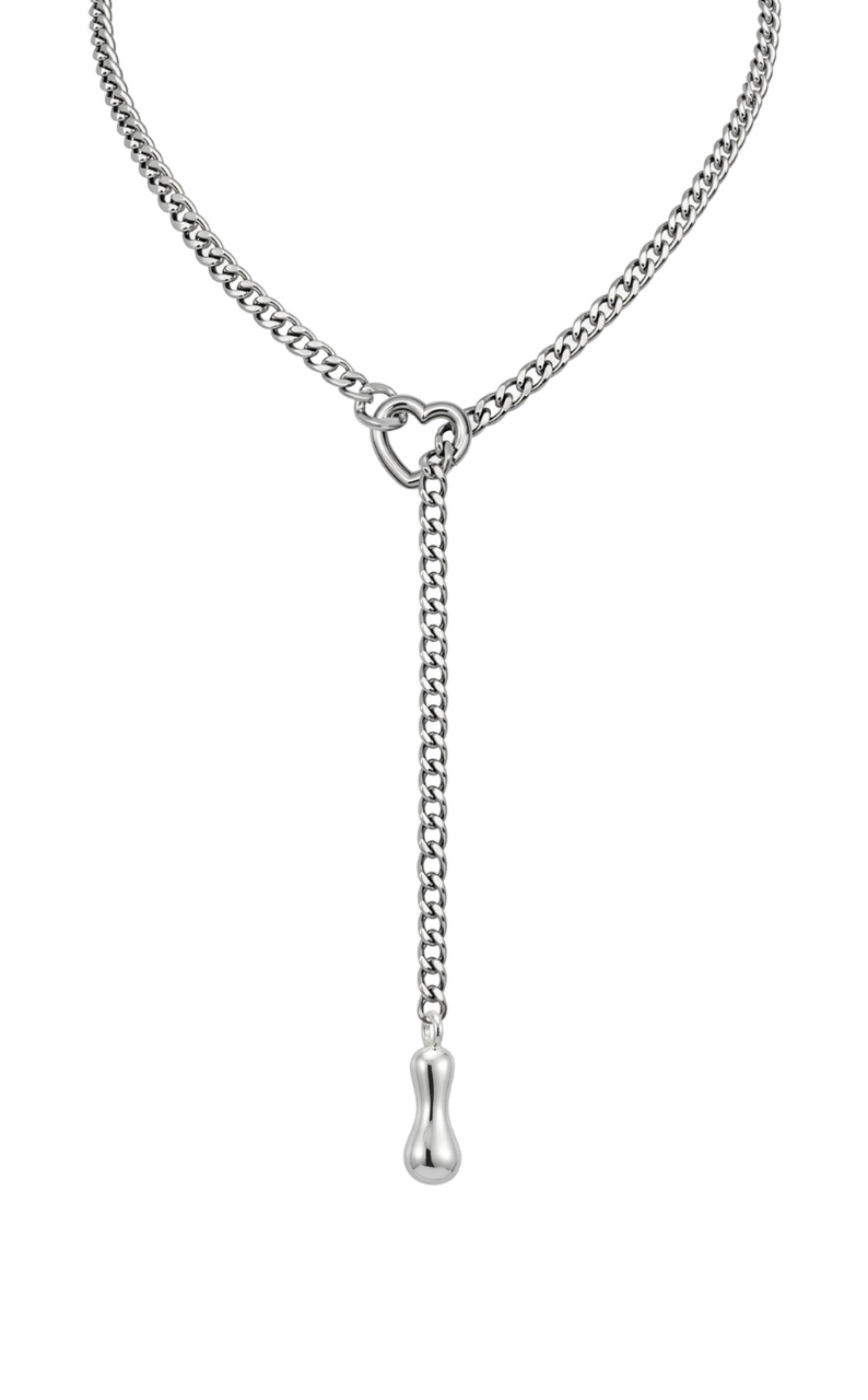 LoveChains™ - Initial Charm Slip Chain Choker