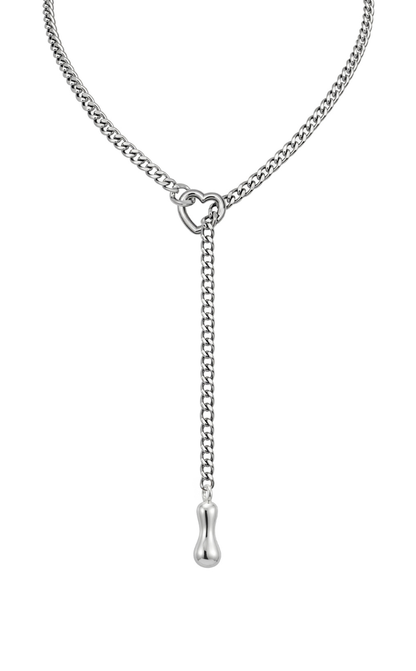 LoveChains™ - Initial Charm Slip Chain Choker
