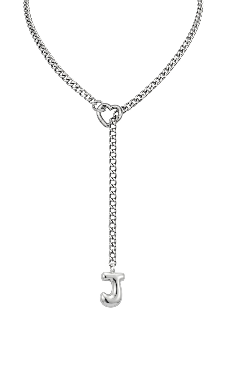 LoveChains™ - Initial Charm Slip Chain Choker
