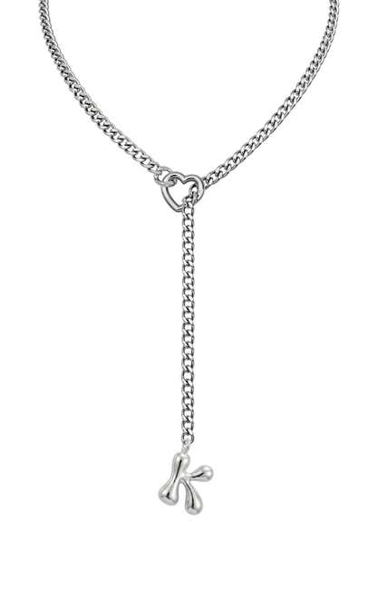 LoveChains™ - Initial Charm Slip Chain Choker