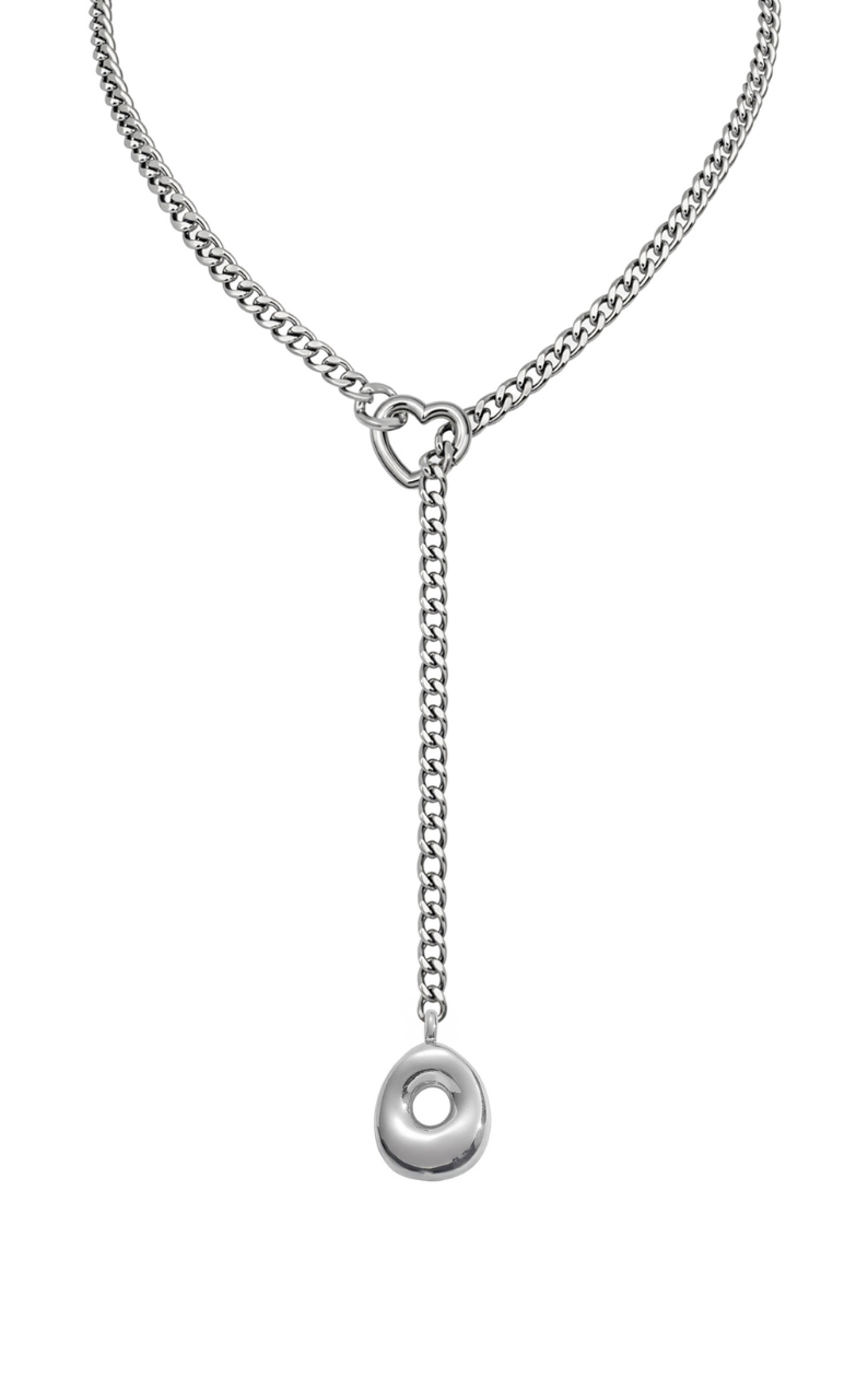 LoveChains™ - Initial Charm Slip Chain Choker