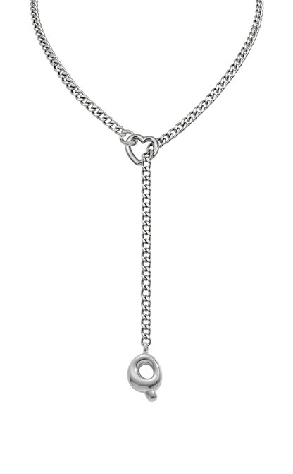 LoveChains™ - Initial Charm Slip Chain Choker