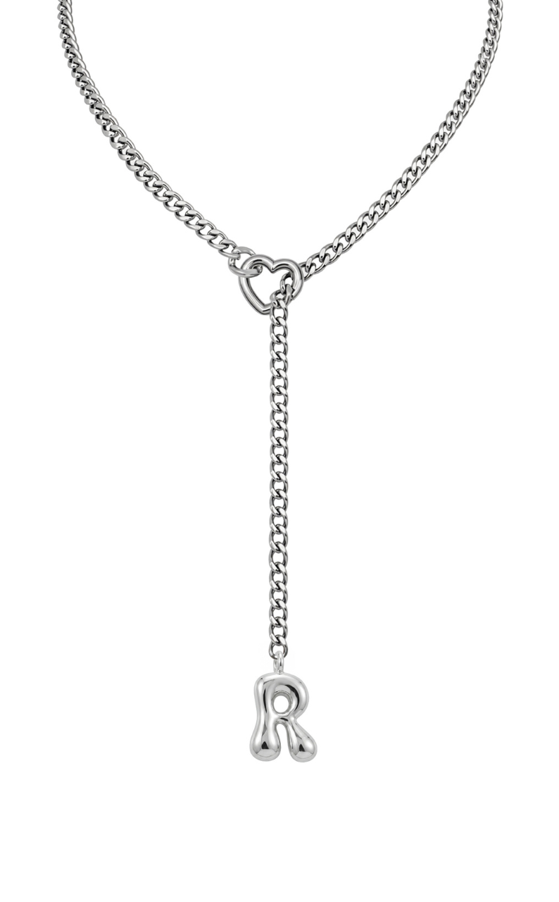 LoveChains™ - Initial Charm Slip Chain Choker