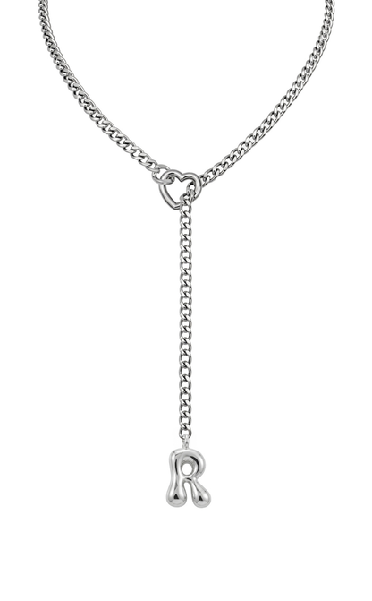 LoveChains™ - Initial Charm Slip Chain Choker