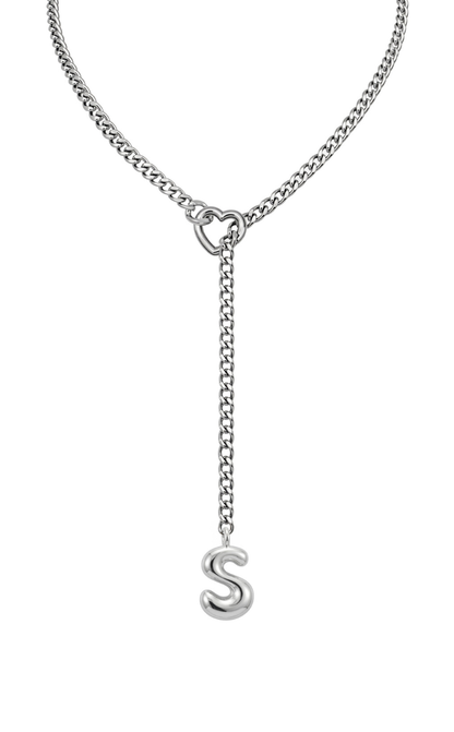 LoveChains™ - Initial Charm Slip Chain Choker