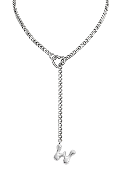LoveChains™ - Initial Charm Slip Chain Choker