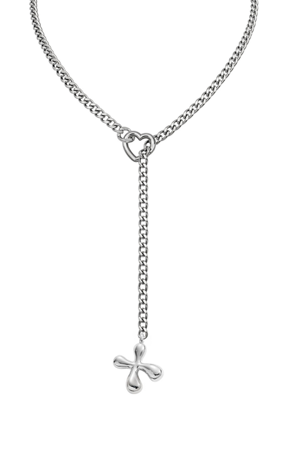 LoveChains™ - Initial Charm Slip Chain Choker