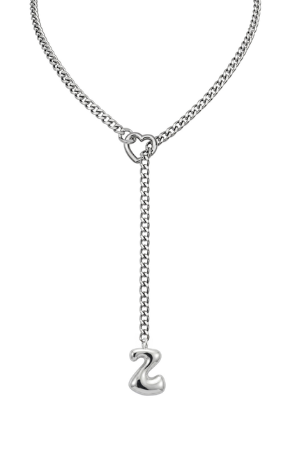 LoveChains™ - Initial Charm Slip Chain Choker