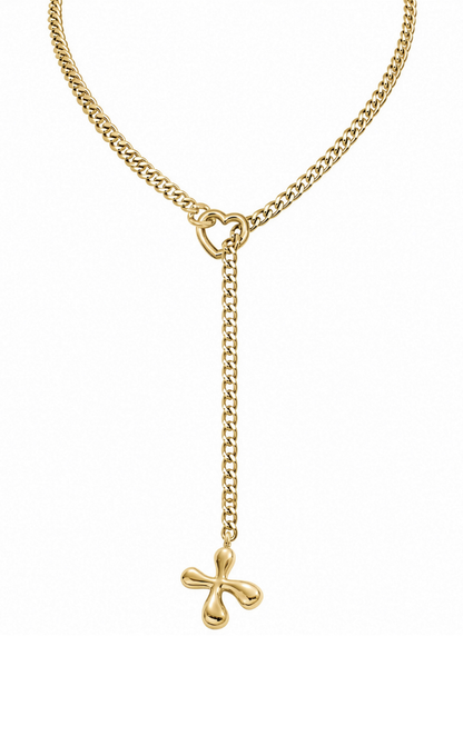 LoveChains™ - Initial Charm Slip Chain Choker