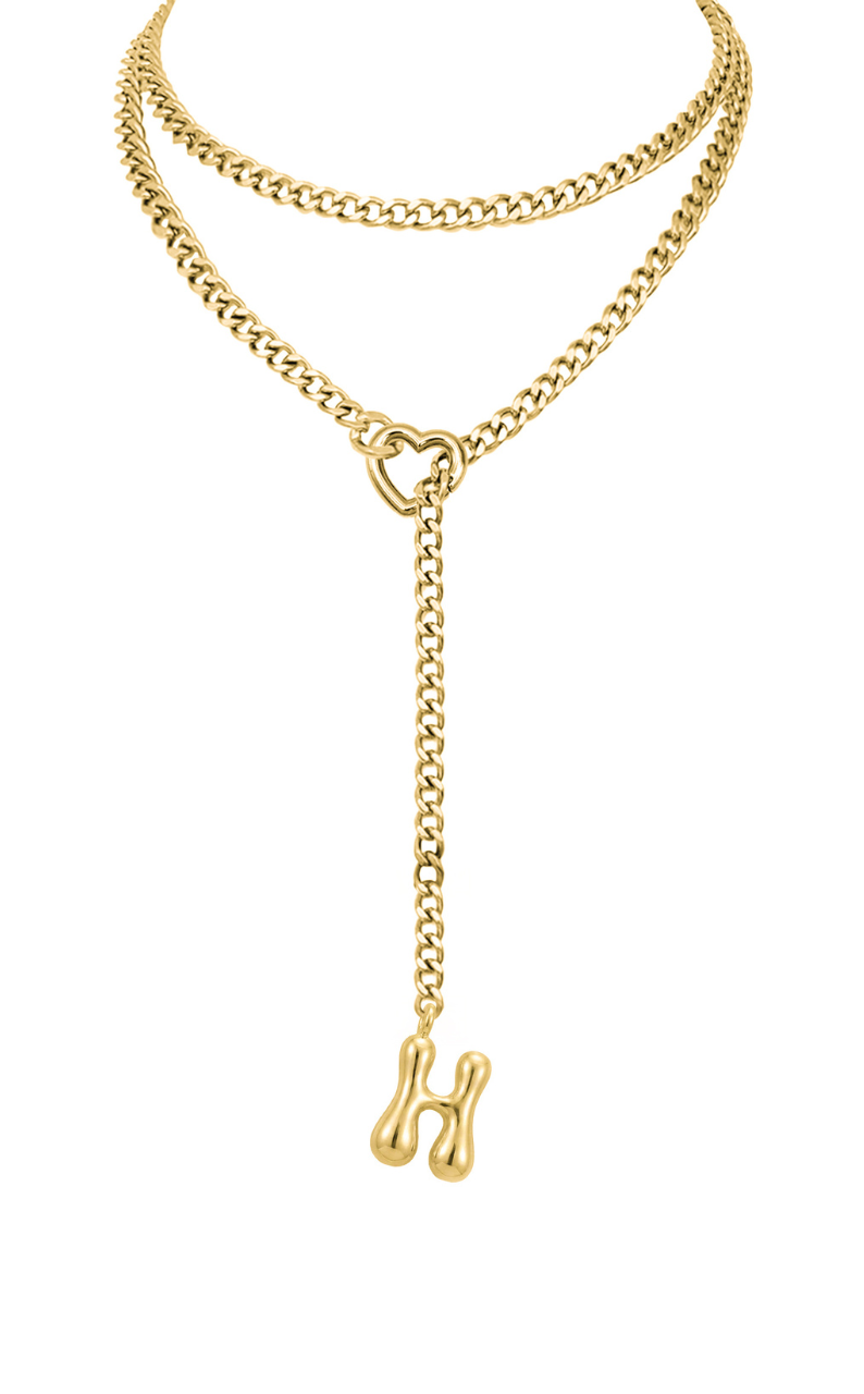 LoveChains™ - Initial Charm Loop Choker