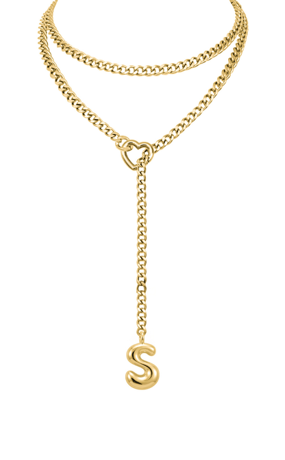 LoveChains™ - Initial Charm Loop Choker