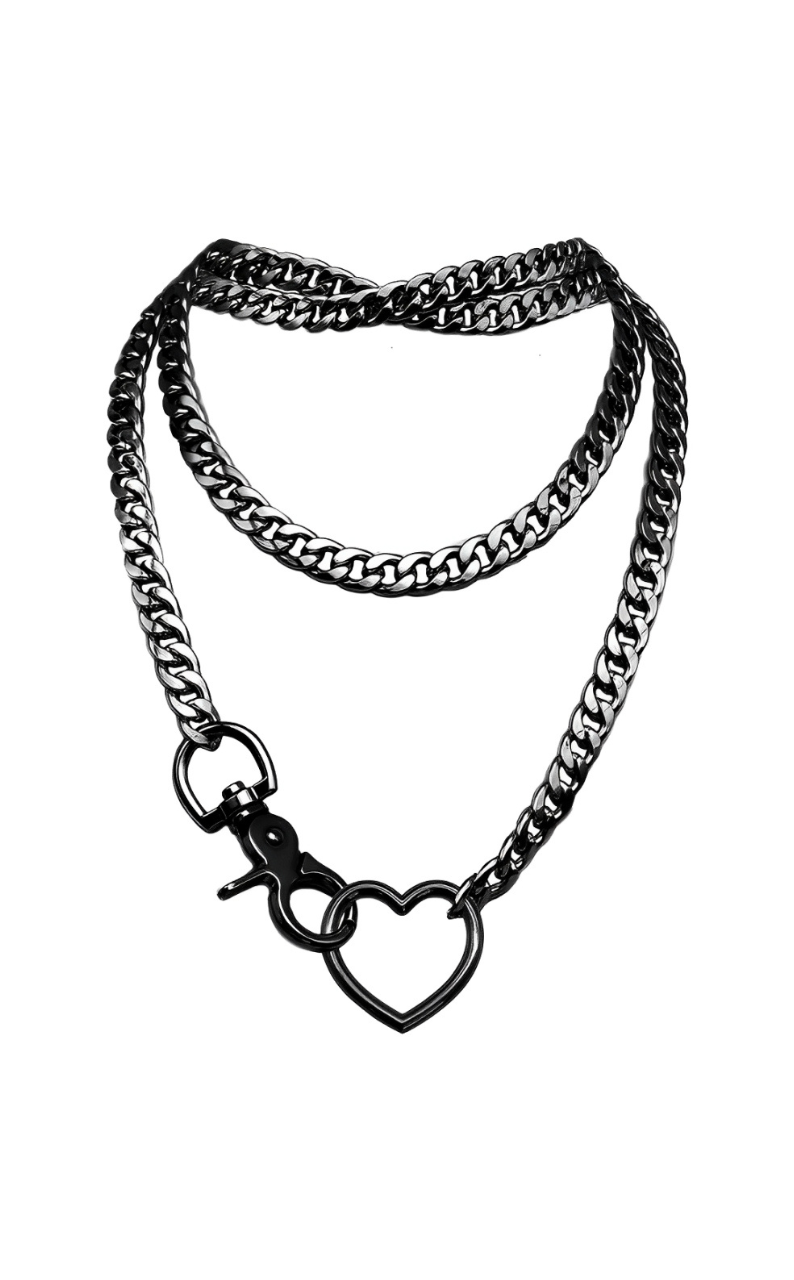 LoveChains™ - Heart Loop Choker