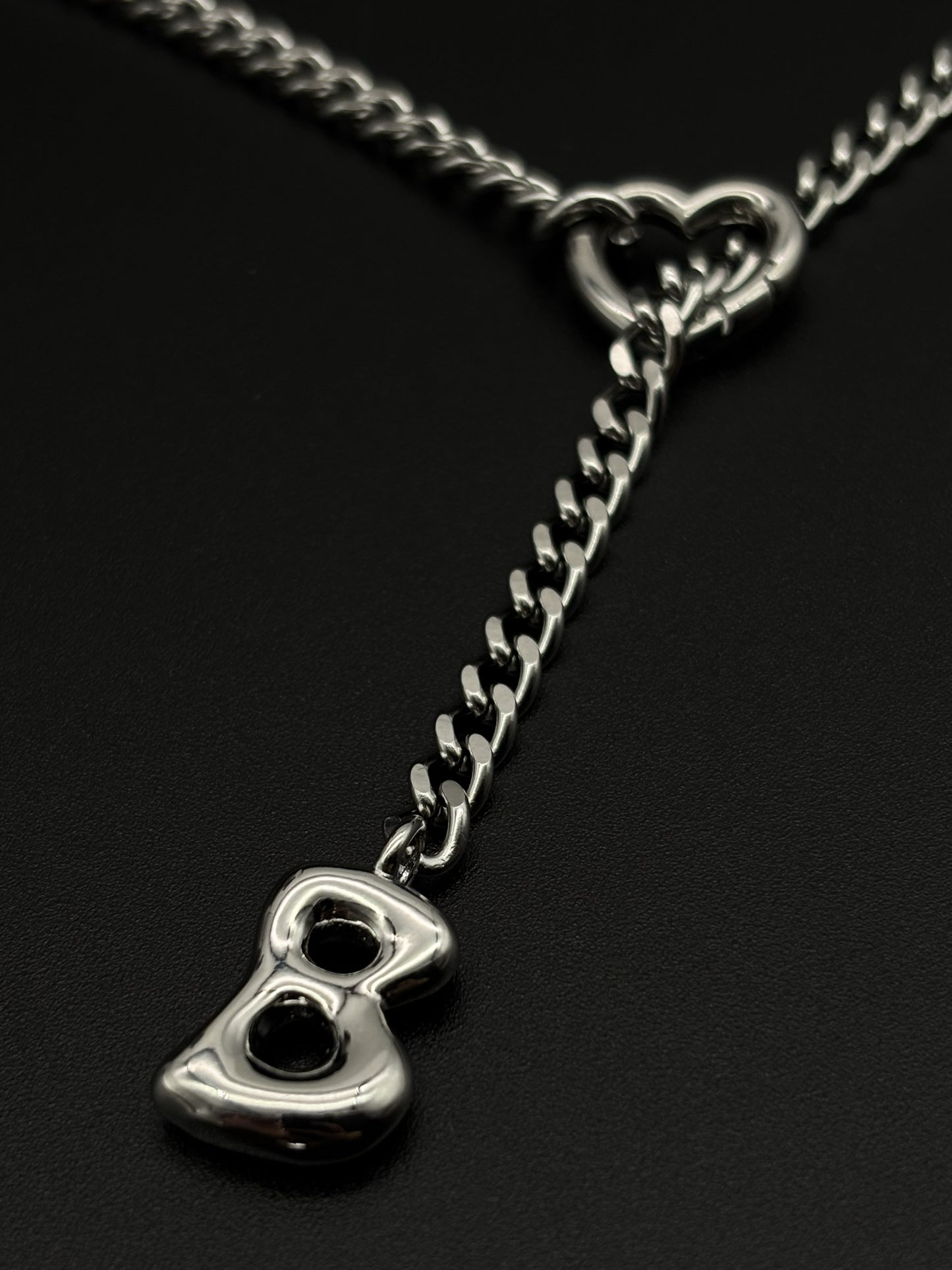 LoveChains™ - Initial Charm Slip Chain Choker