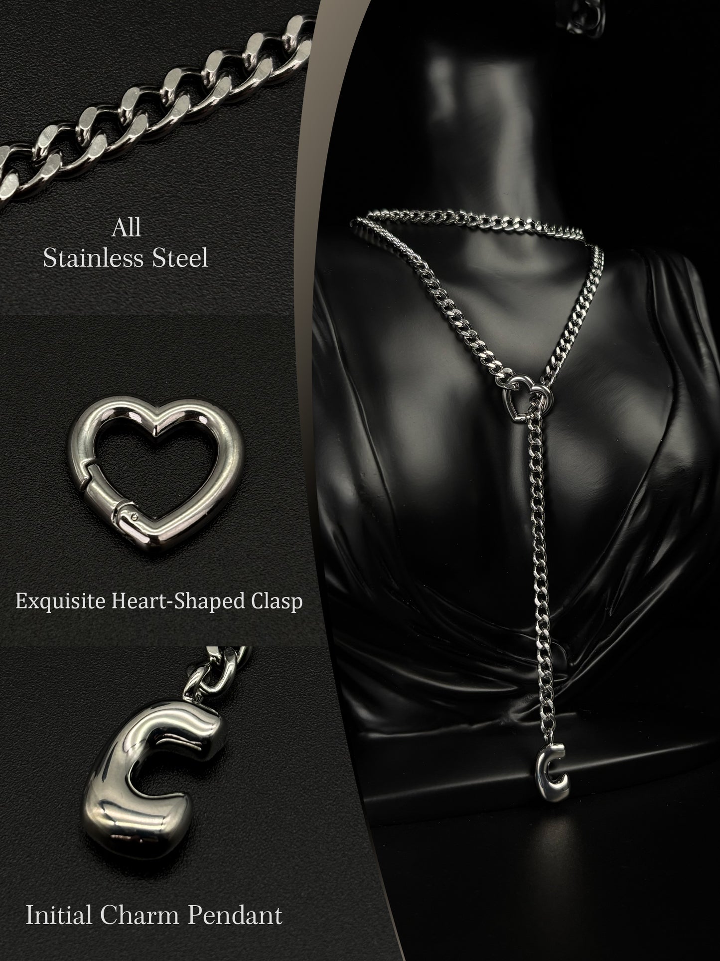 LoveChains™ - Initial Charm Loop Choker