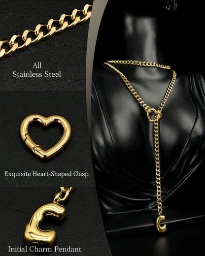 LoveChains™ - Initial Charm Loop Choker