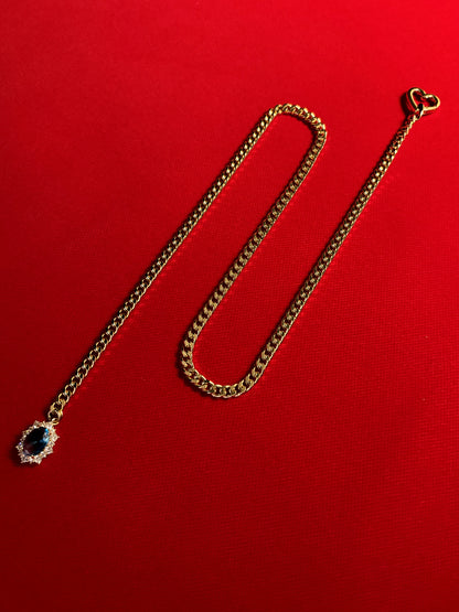 LoveChains™ - Gemstone Charm Slip Chain Choker