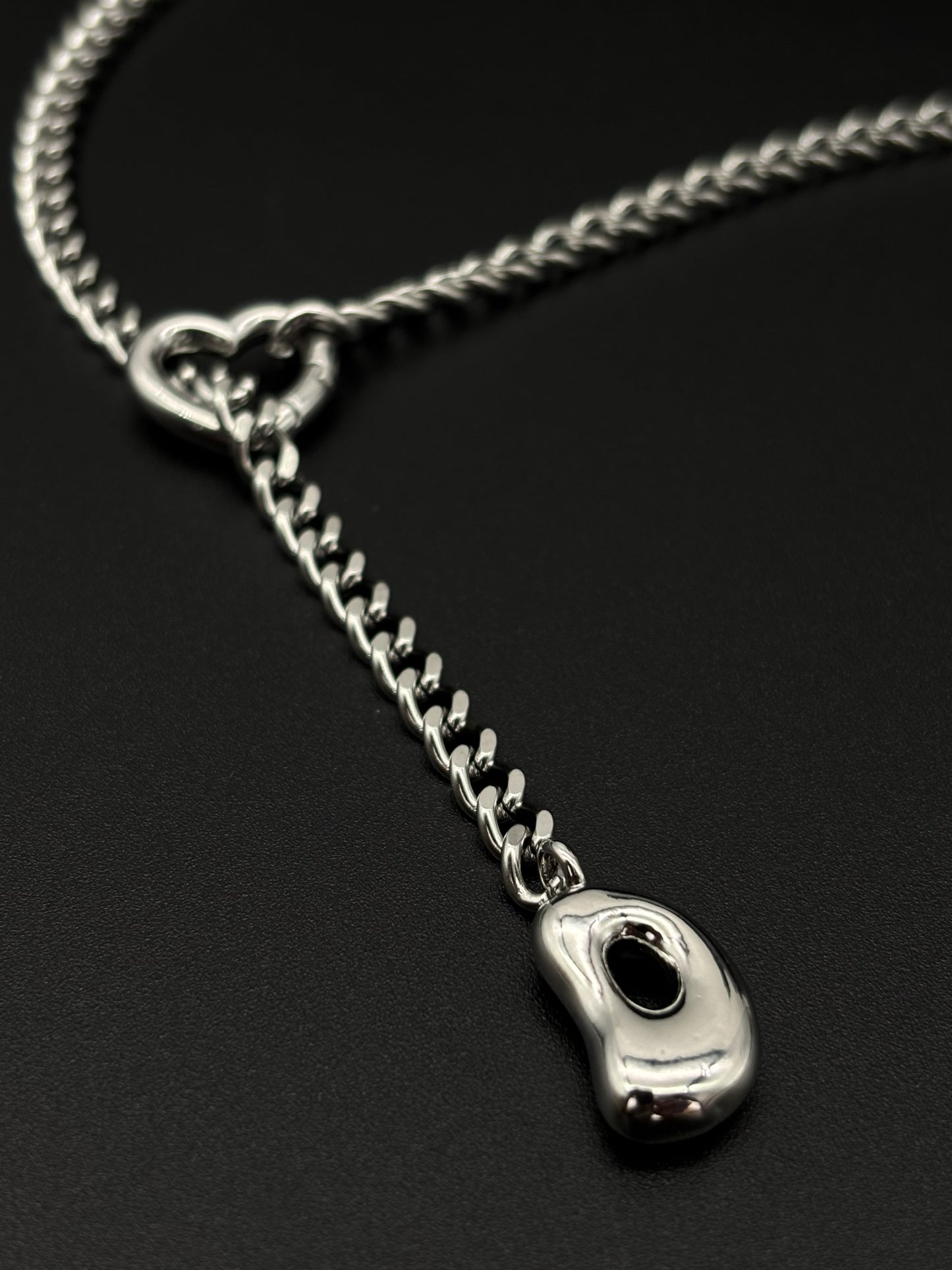 LoveChains™ - Initial Charm Slip Chain Choker