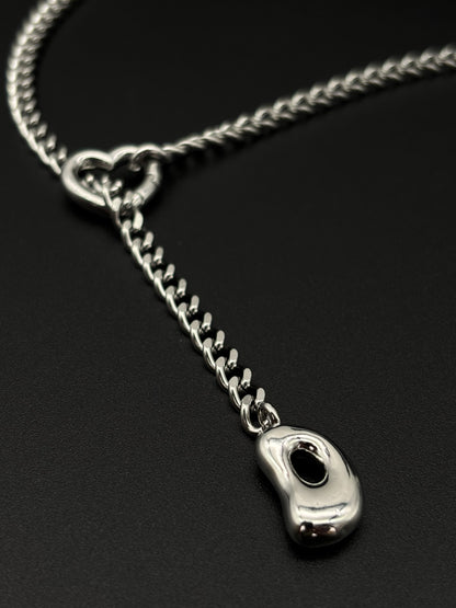 LoveChains™ - Initial Charm Slip Chain Choker