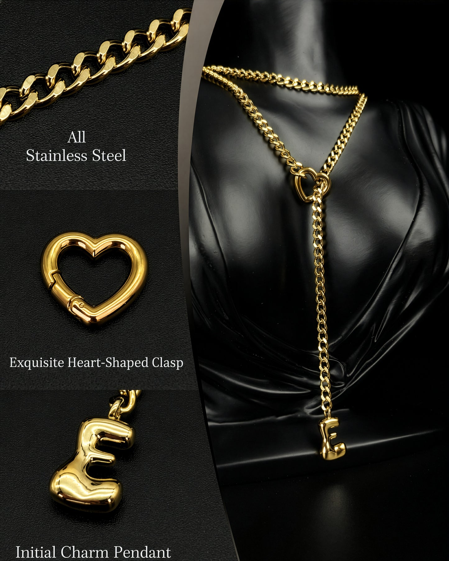 LoveChains™ - Initial Charm Loop Choker