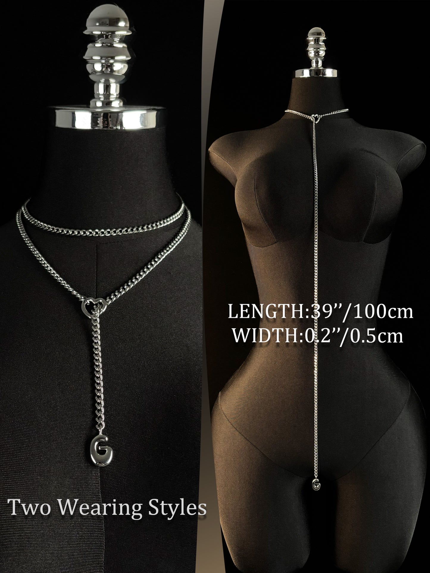 LoveChains™ - Initial Charm Loop Choker