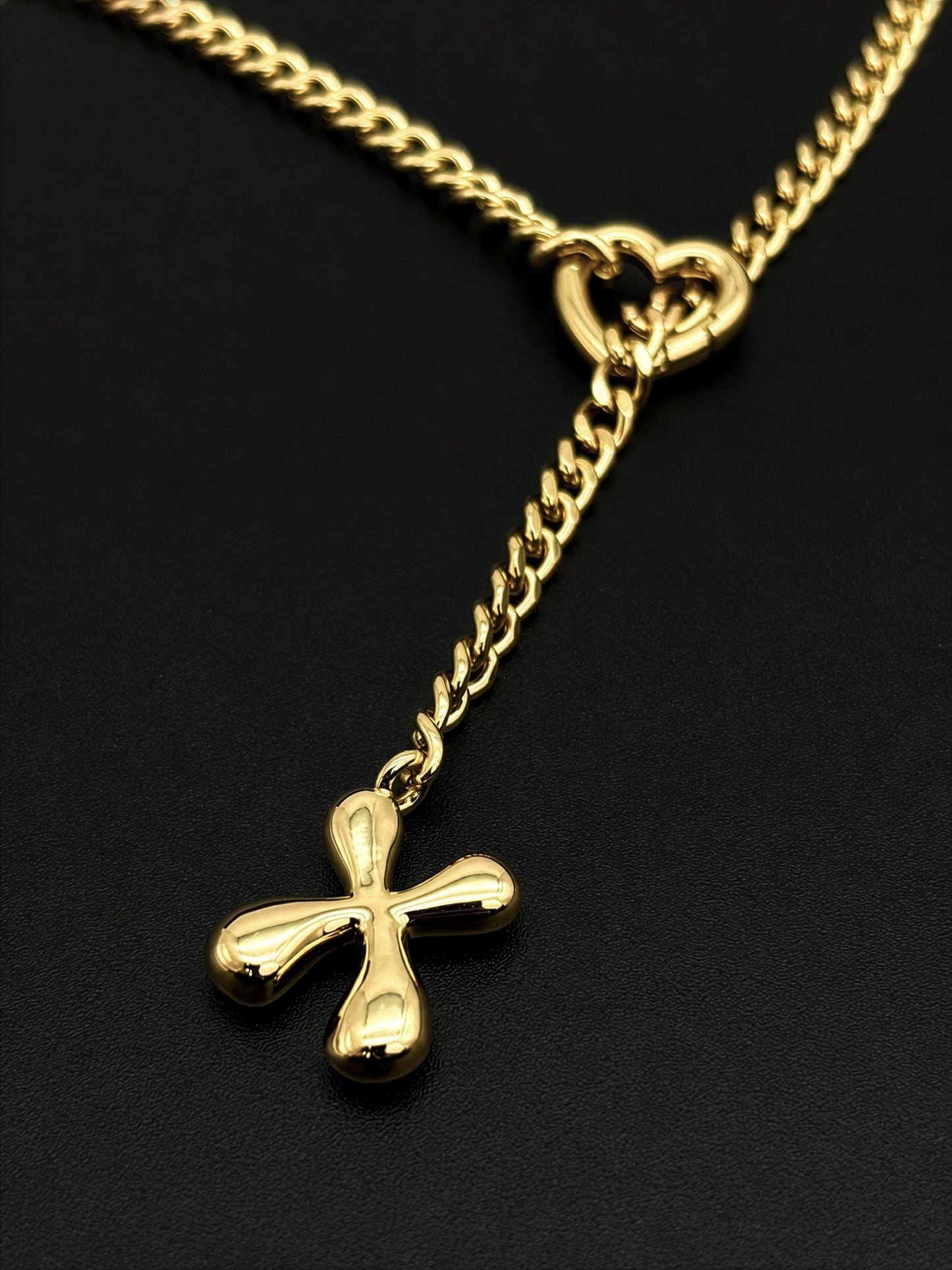 LoveChains™ - Initial Charm Slip Chain Choker