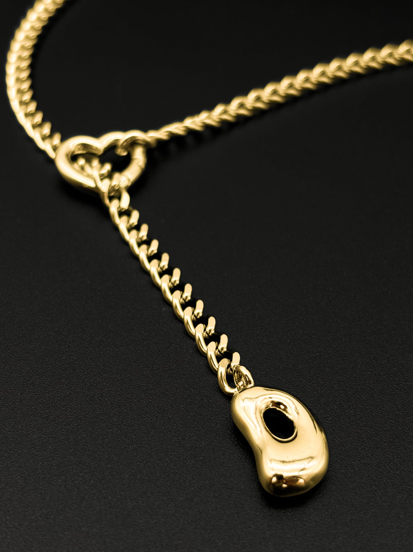 LoveChains™ - Initial Charm Slip Chain Choker