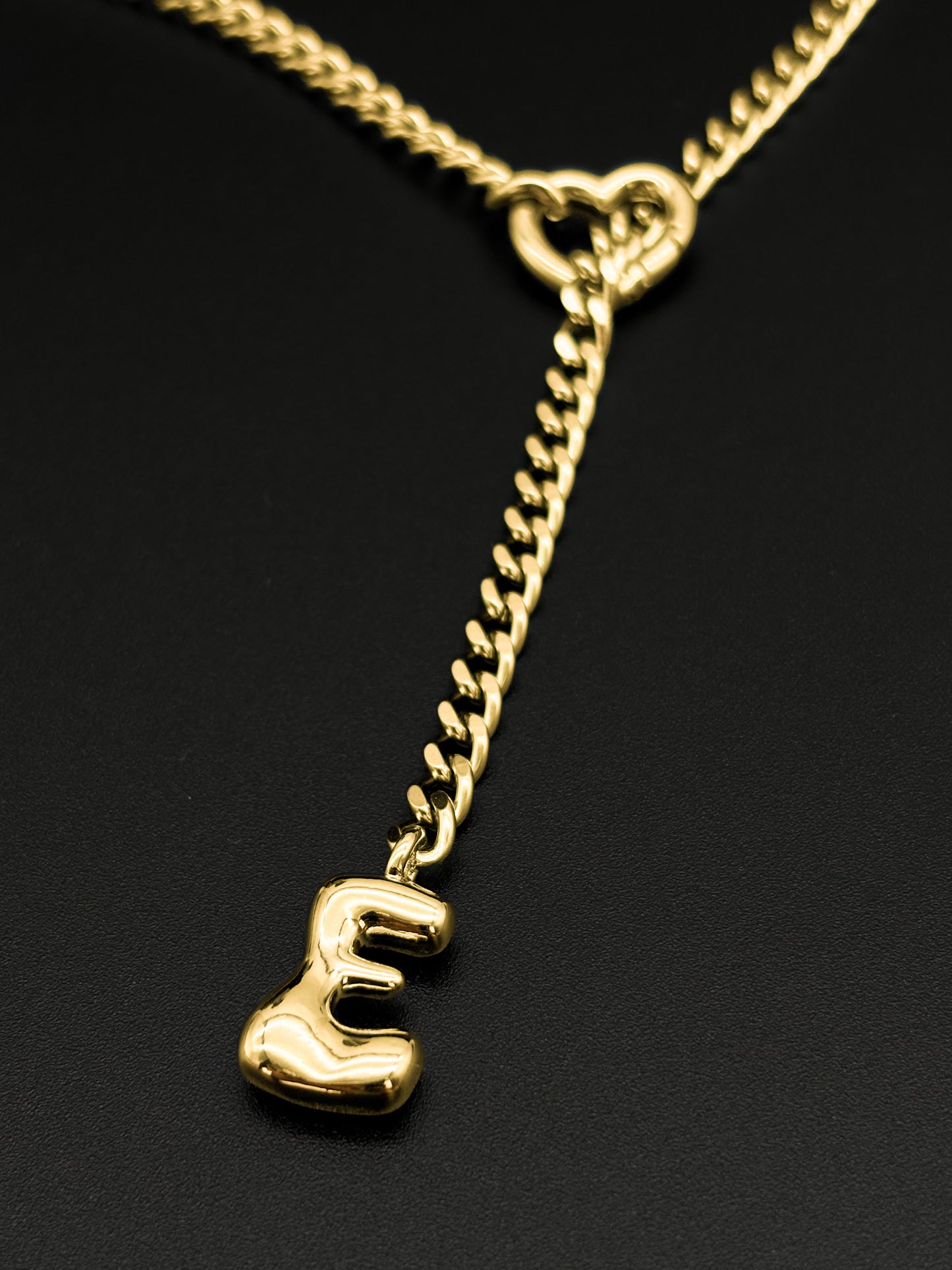LoveChains™ - Initial Charm Slip Chain Choker