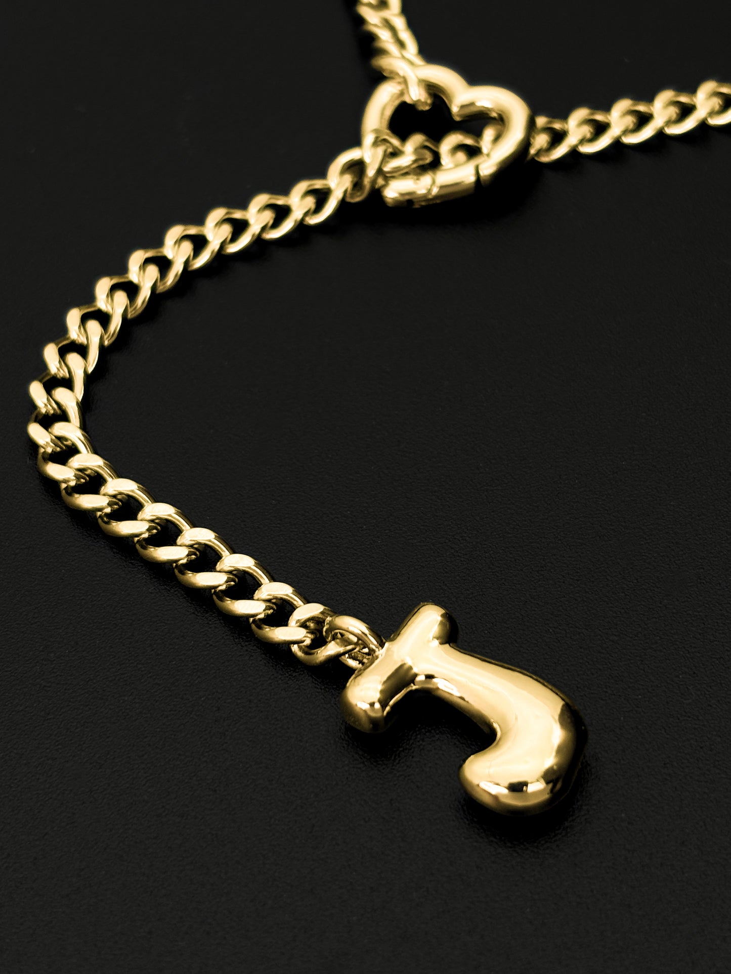 LoveChains™ - Initial Charm Slip Chain Choker