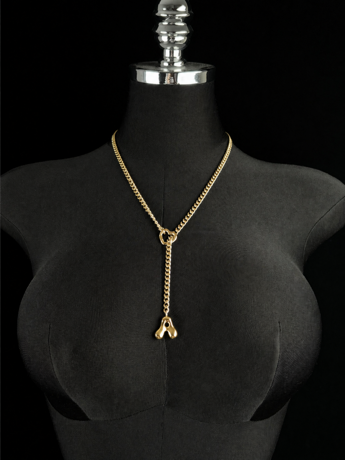LoveChains™ - Initial Charm Slip Chain Choker