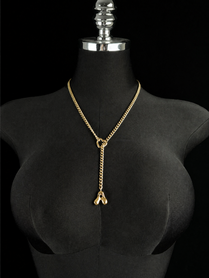 LoveChains™ - Initial Charm Slip Chain Choker