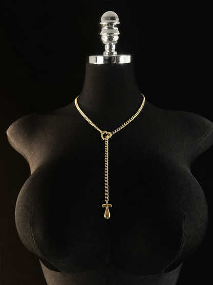 LoveChains™ - Initial Charm Slip Chain Choker