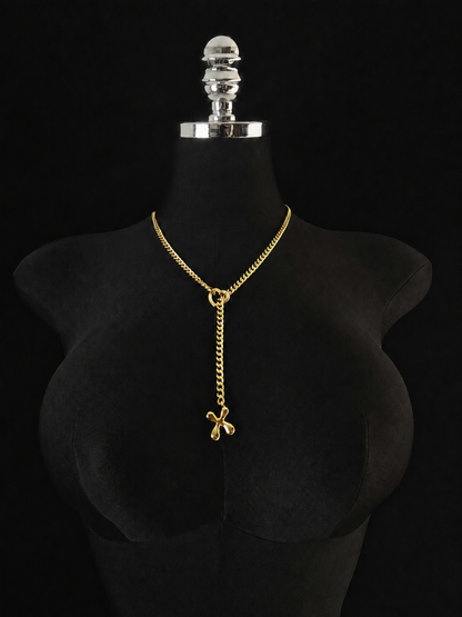 LoveChains™ - Initial Charm Slip Chain Choker