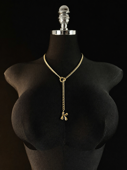 LoveChains™ - Initial Charm Slip Chain Choker