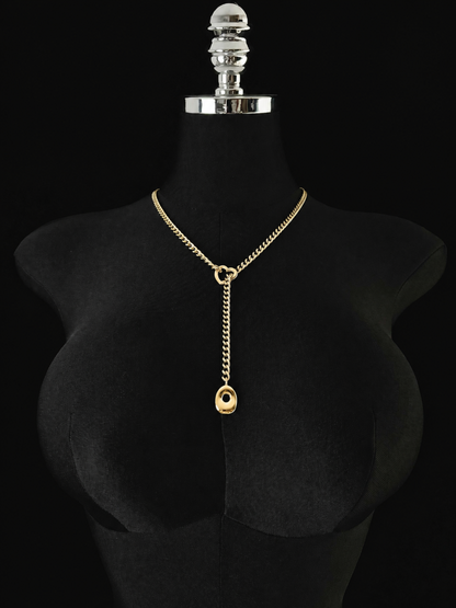 LoveChains™ - Initial Charm Slip Chain Choker