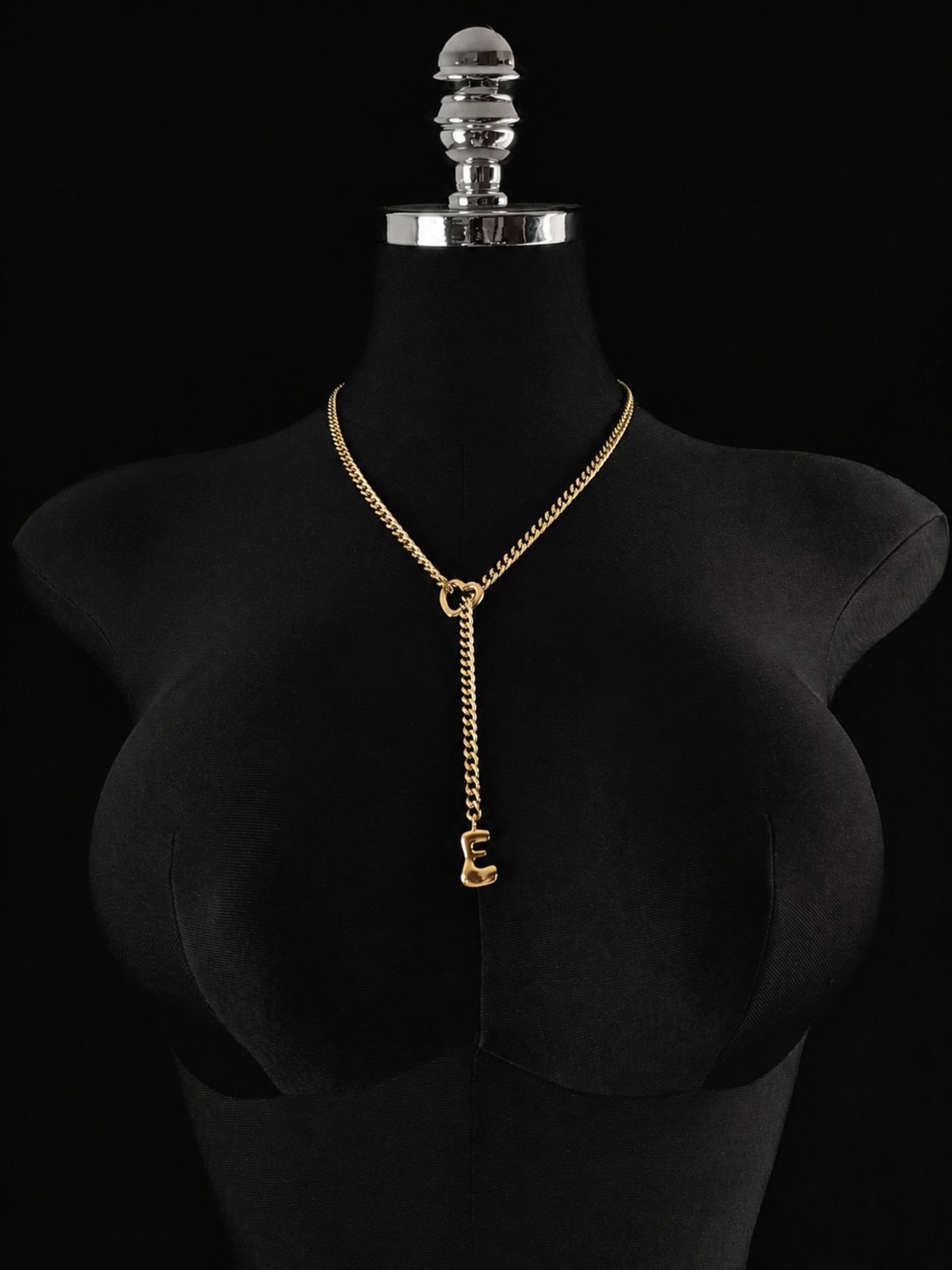LoveChains™ - Initial Charm Slip Chain Choker