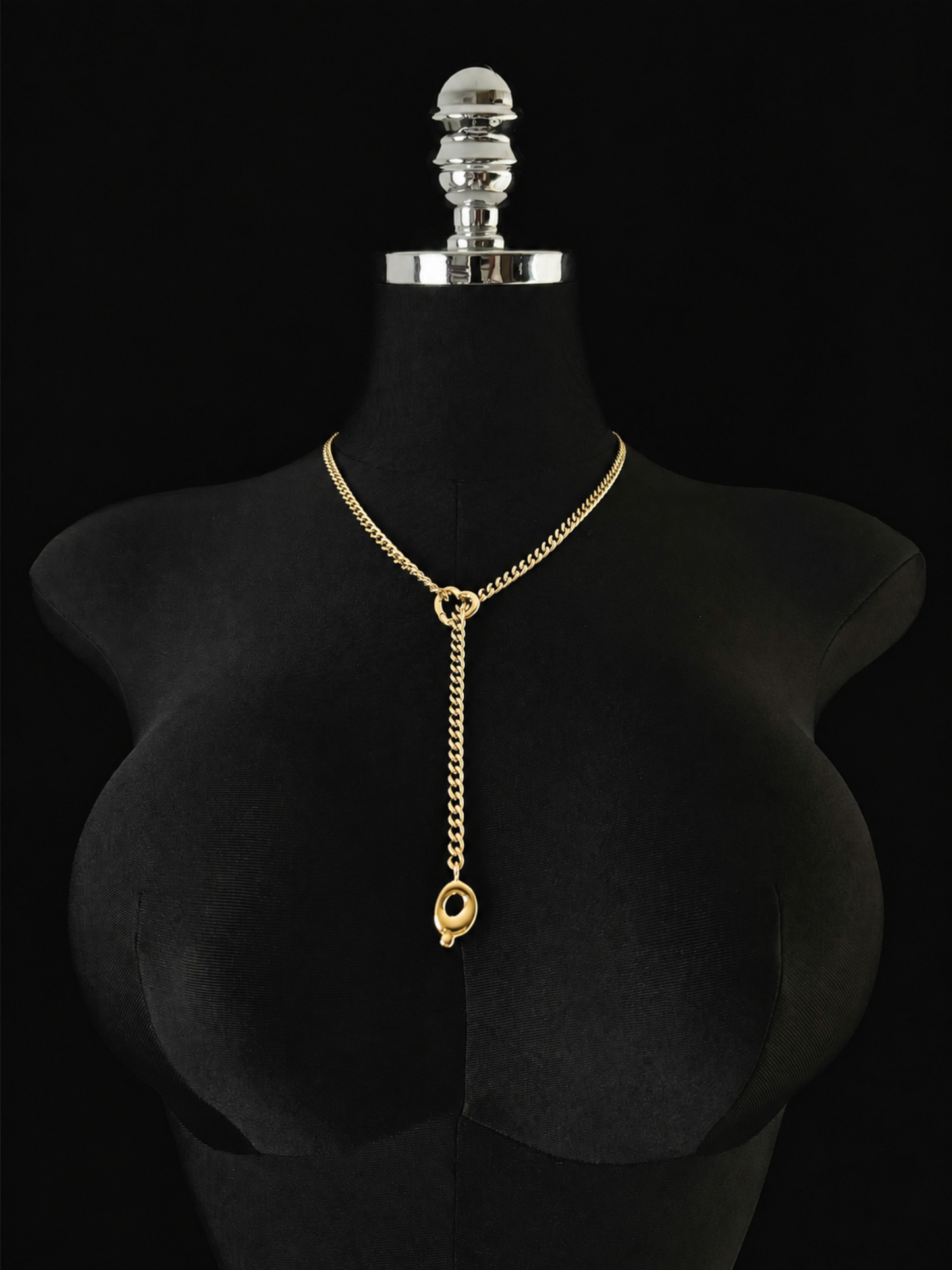 LoveChains™ - Initial Charm Slip Chain Choker